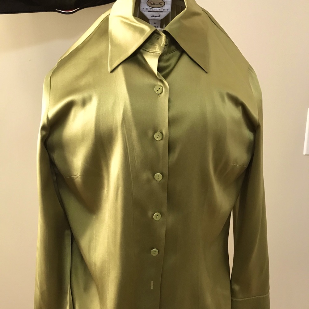 Talbots silk blouse
